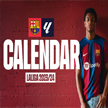 Barcelona LaLiga schedule for the season  